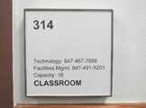 Photo of locy hall room number 314