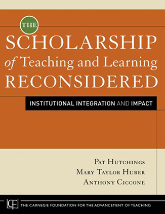Book cover The Scholarship of Teaching and Learning Reconsidered: Institutional Integration and Impact