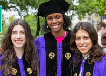 female students smiling