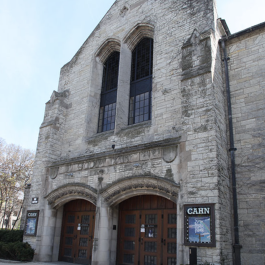 Cahn Auditorium building