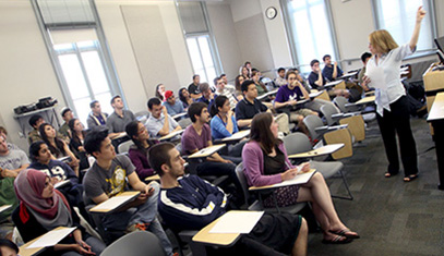 students in classroom