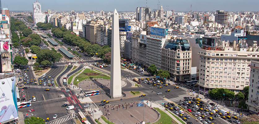 obelisk in city square