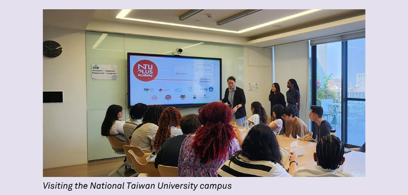 Visiting National Taiwan University