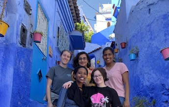 students in morocco