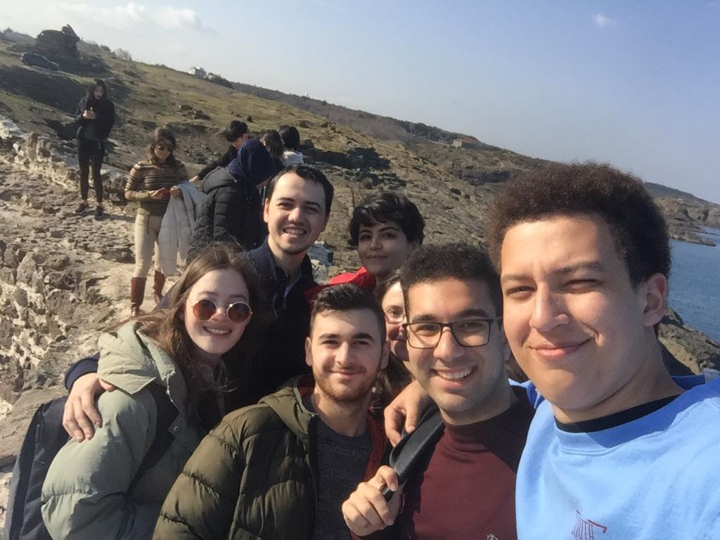 Thomas Sheehan and friends in Turkey