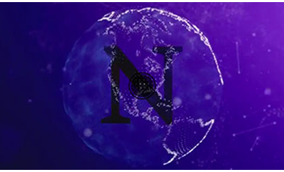 northwestern logo on purple background