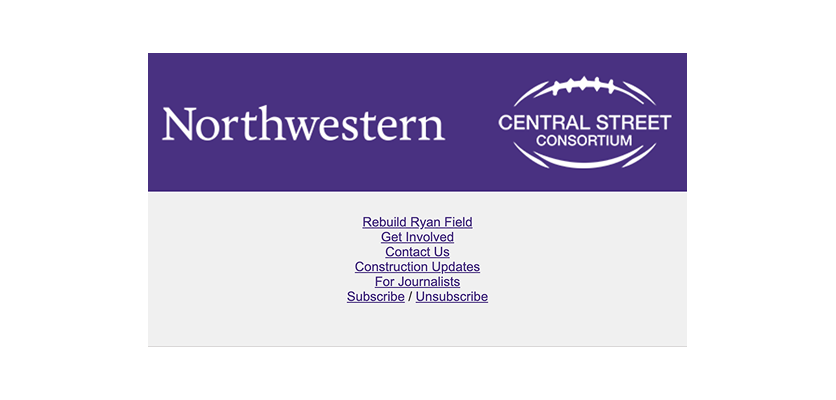 Email footer example