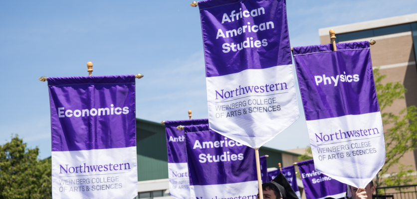 northwestern branded signs