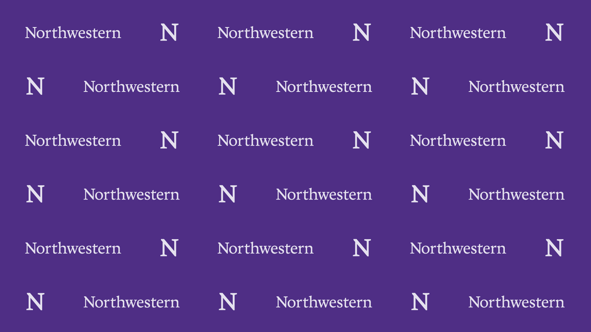 Zoom Backgrounds: Brand Tools - Northwestern University