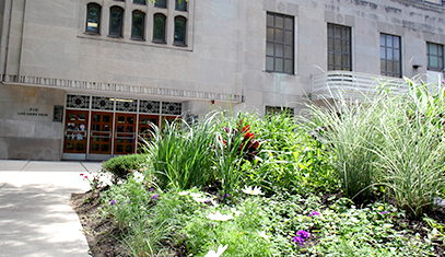 abbott hall on Chicago campus