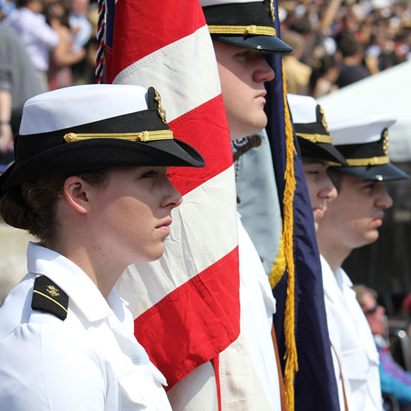 rotc during commencement