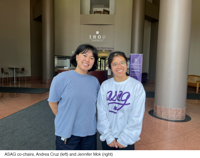 Andre Cruz (left) and Jennifer Mok (right)