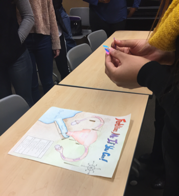 An interactive map of the female reproductive tract