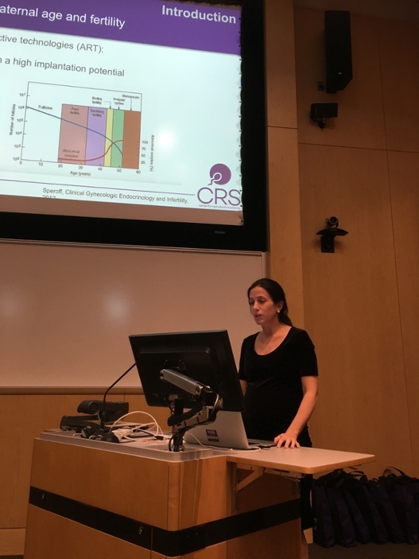 Dana Kimelman presenting