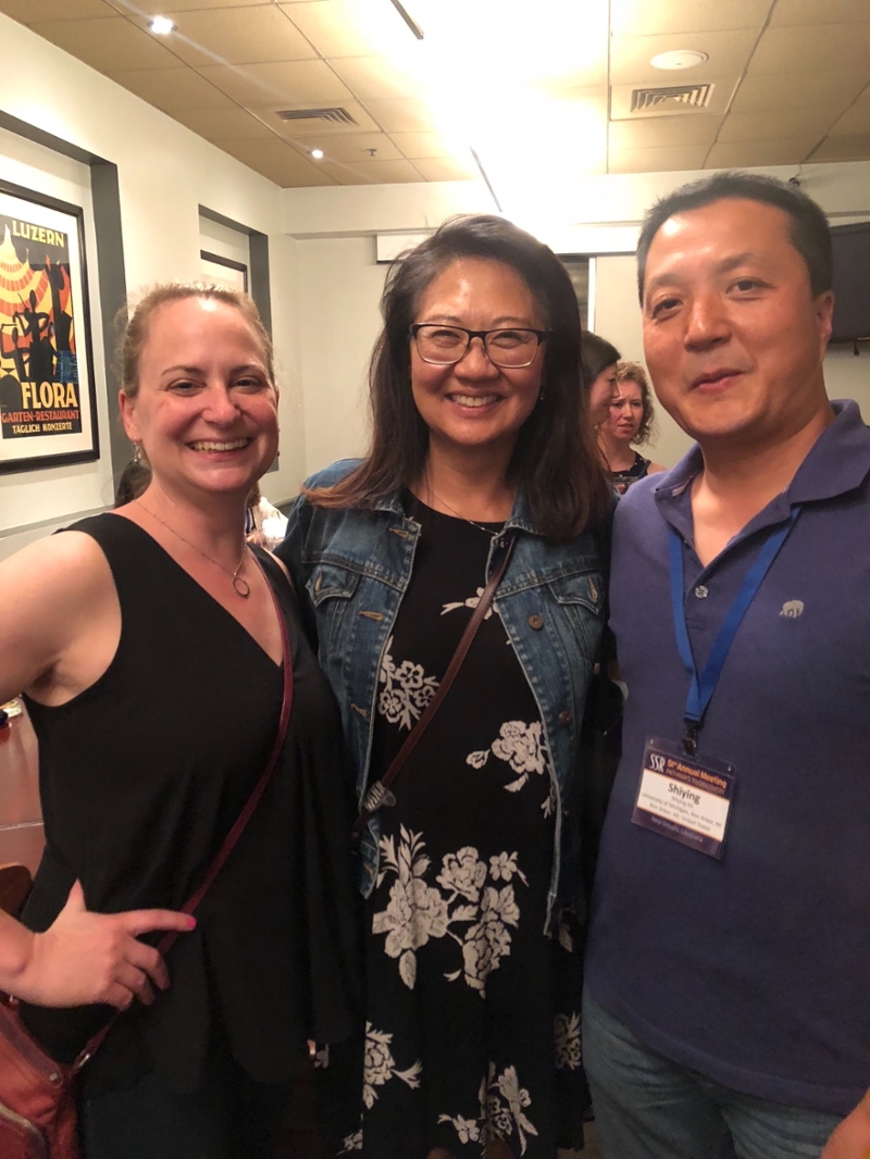 Julie Kim, Joanna Burdette, Shiying Jin