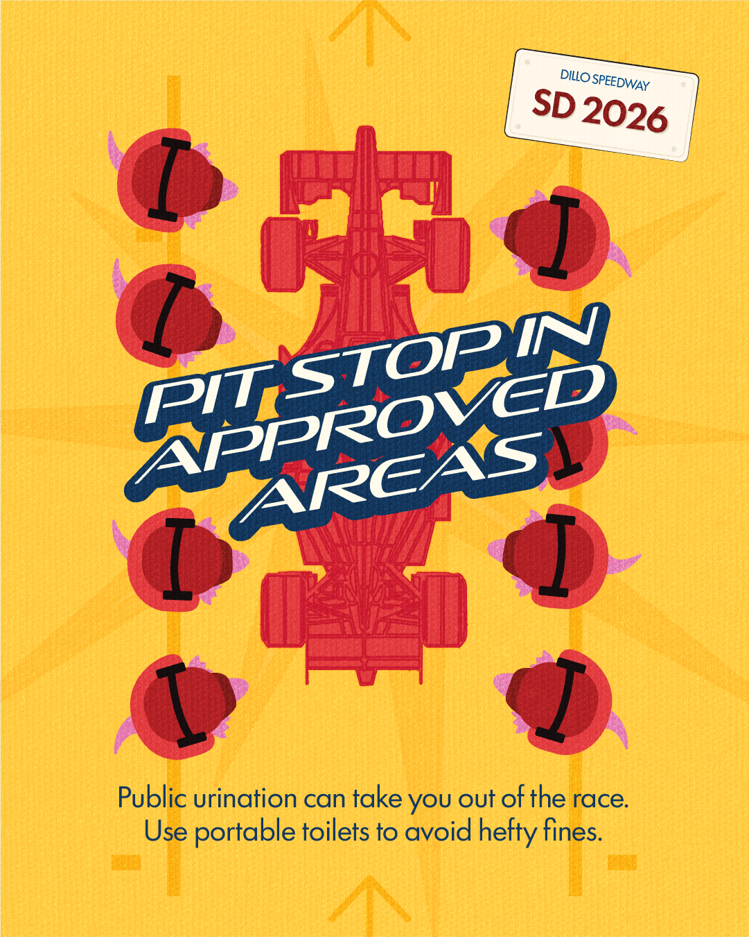 smart dillo-approved pit stops