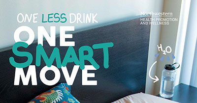 One Smart Move - One Less Drink Harm Reduction graphic