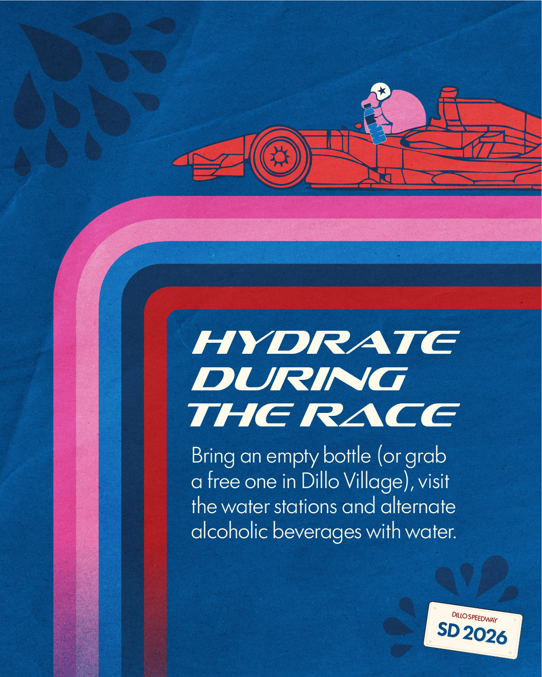 Hydrate During the Race