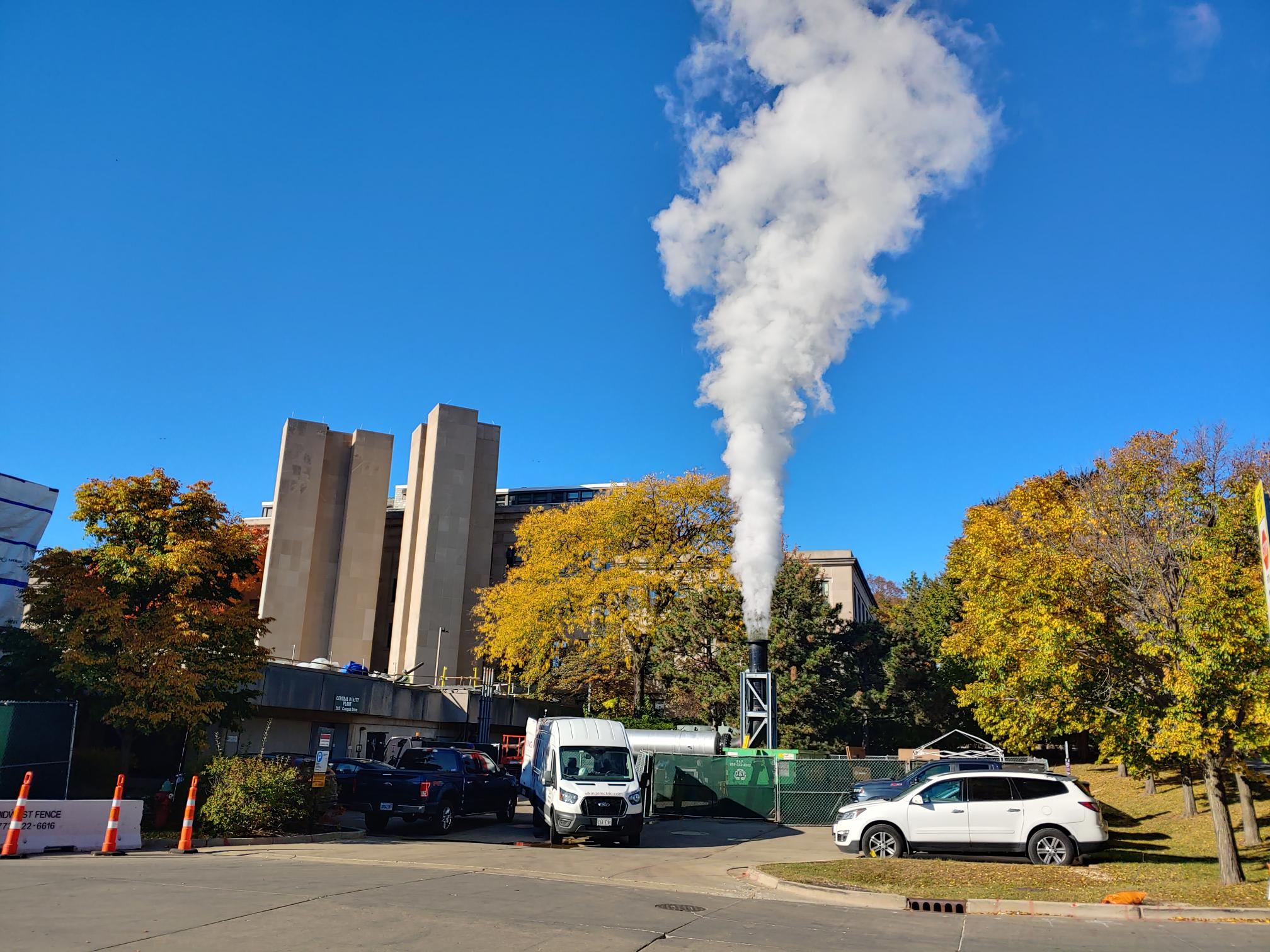 Central Utility Plant Plume
