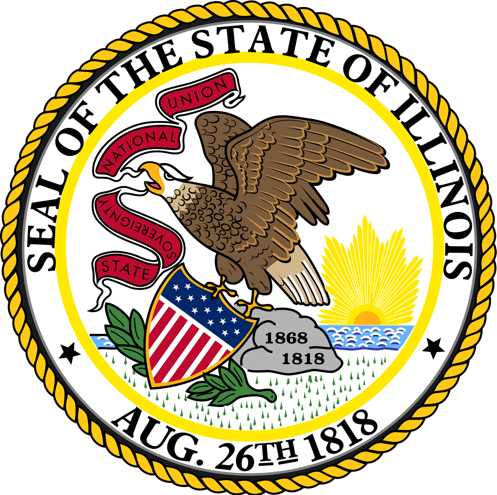 image of the seal of the state of Illinois