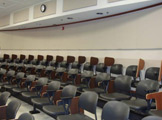 Side view of seating.