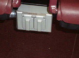 Individual seat outlets.