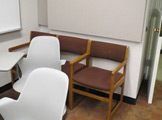 Picture of chairs and wall