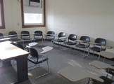 another Photo of Locy Hall room number 110 showing chairs