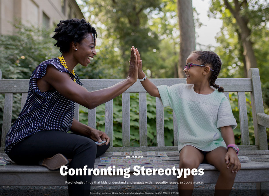 conftonting stereotypes story