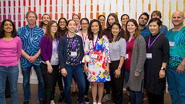 The Global Poverty Research Lab group photo