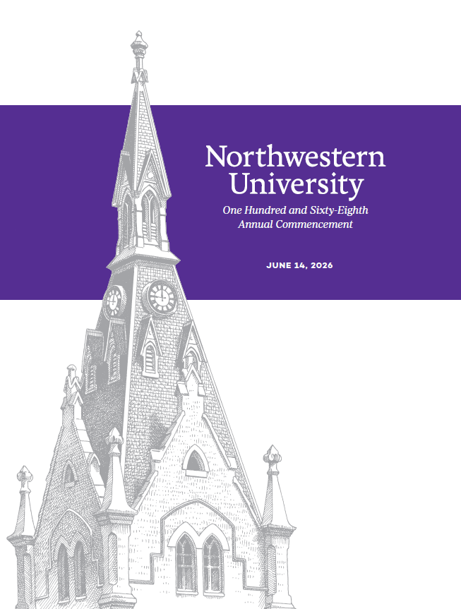 Cover of 2026 Commencement program