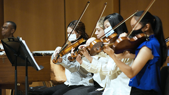  musicians at baccalaureate