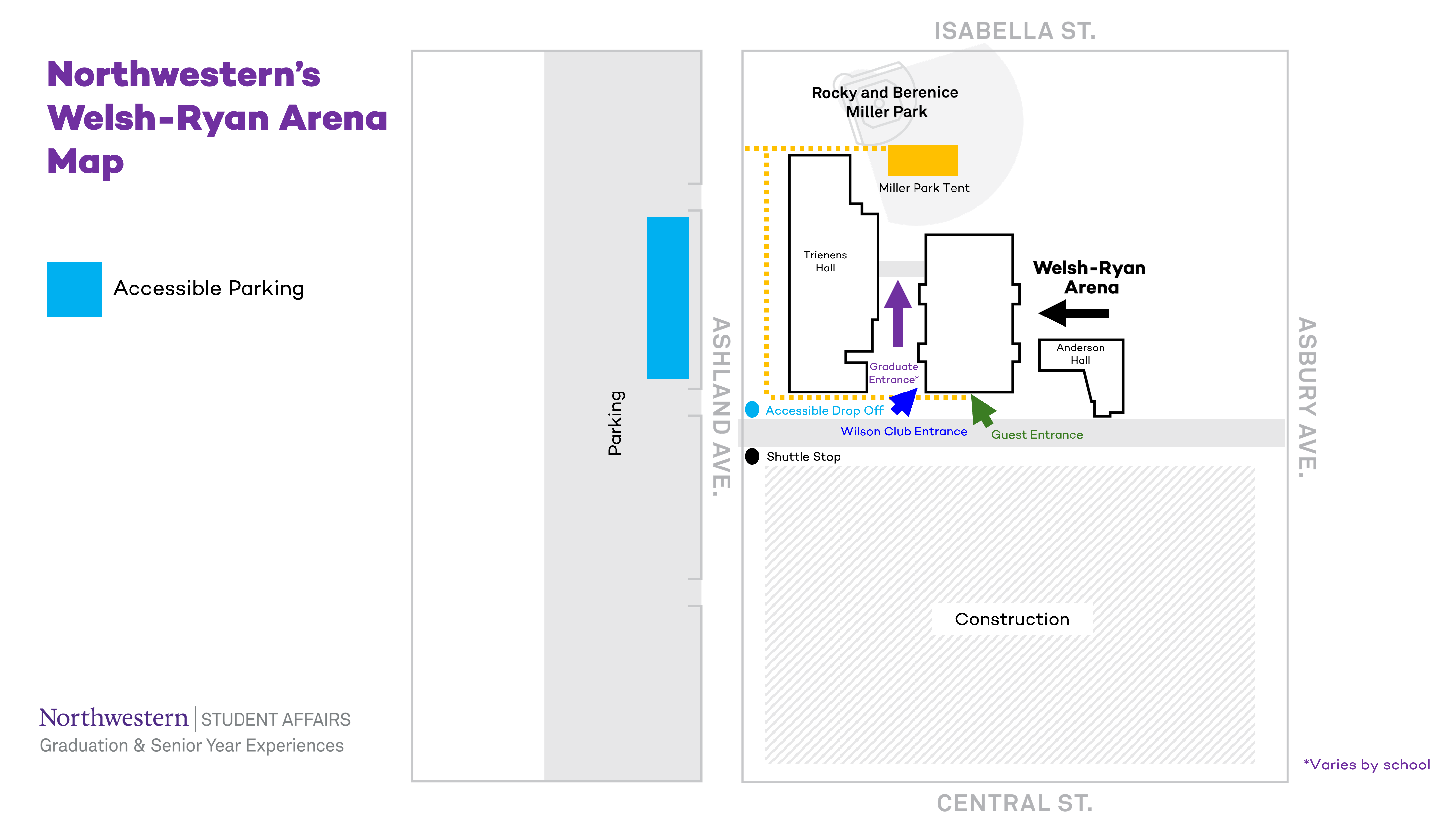 Welsh-Ryan Arena Map