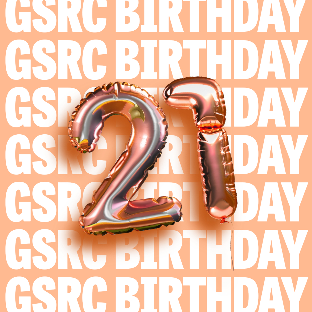 GSRC Birthday with 21 balloons