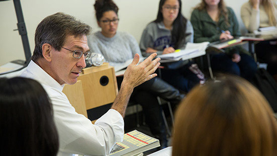 Picture of Teacher in classroom