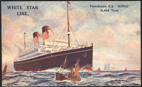 image of an ocean liner from 1922