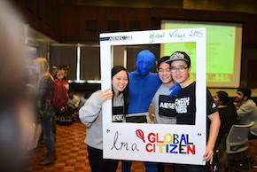 A photo of AIESEC student members