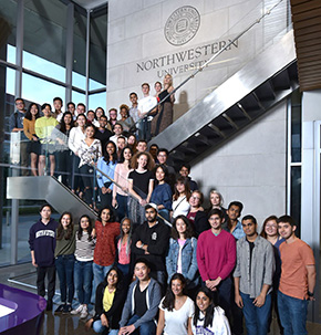 Group Photo of Students in the Davis Scholars Program