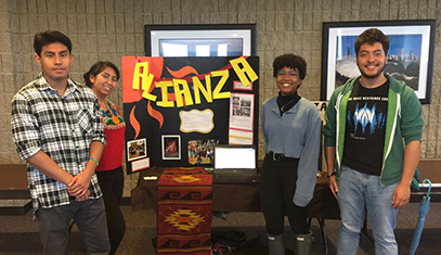 Members of the Alianza Student Group