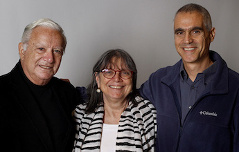 Scientists from NU and TAU posing for a picture.