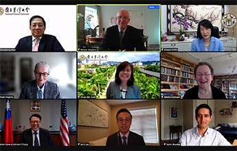 Screenshot Of Zoom Attendees of Signing Ceremony