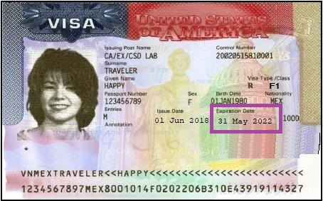 example f-1 student visa