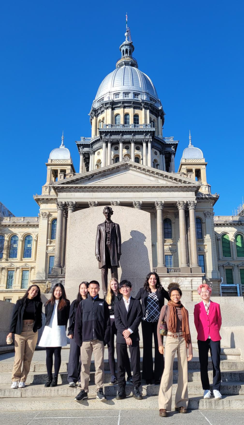 students at state capital