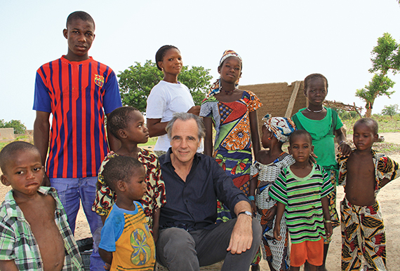 Murphy with Malians