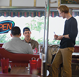 Luke at Diner