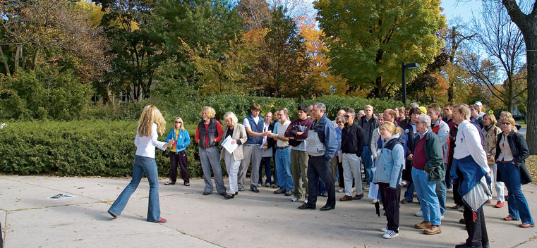 Campus tour