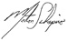 Morton Schapiro signature