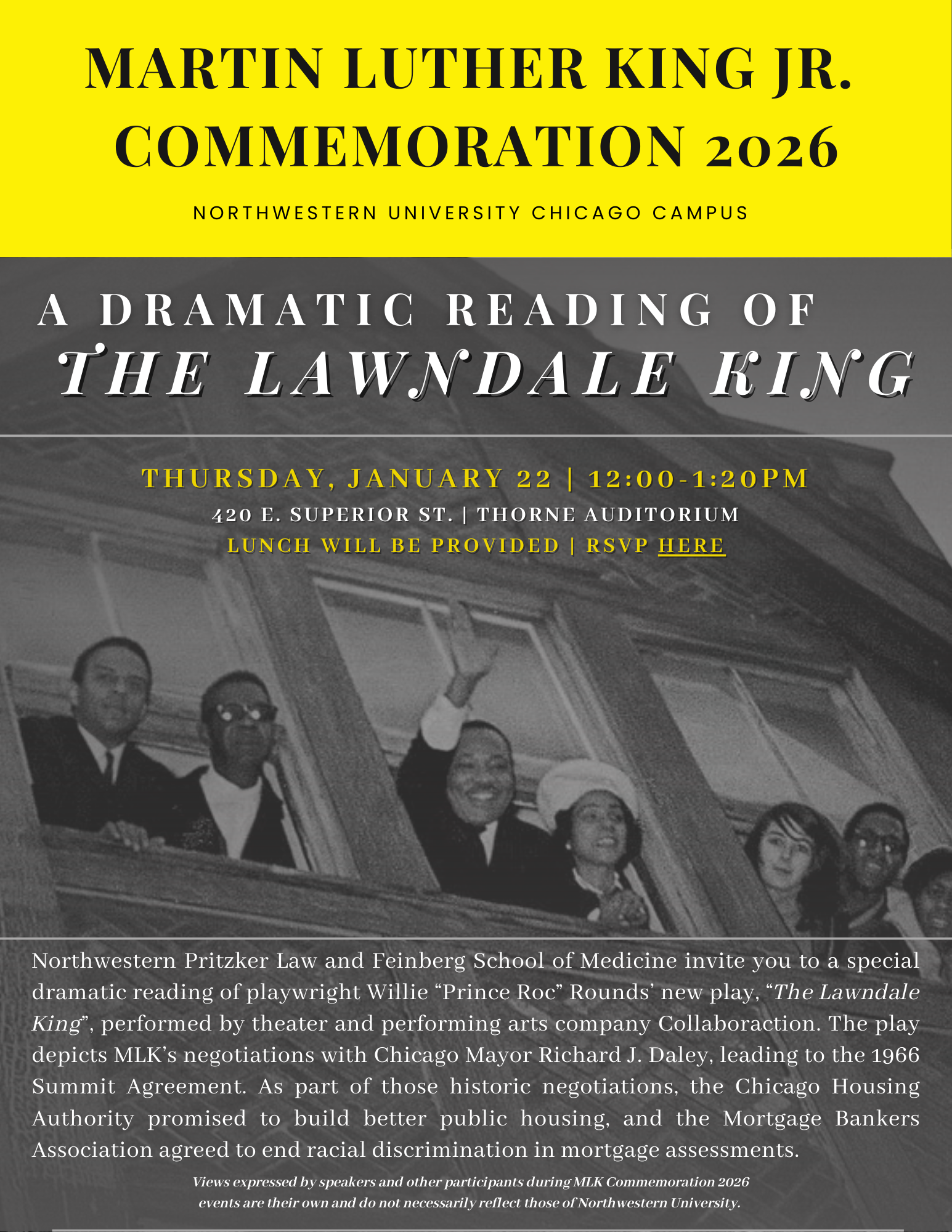 dramatic reading of the lawndale king