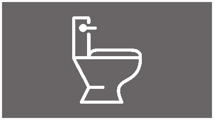 all gender bathroom map icon