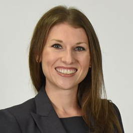 woman with brown hair smiling